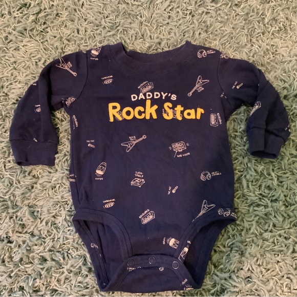 Carter's Other - ⭐️ 5 for $15 Rockstar Long Sleeve Onesie